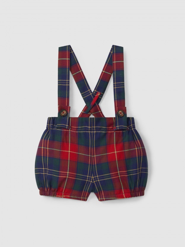 Pantaln Corto con tirantes