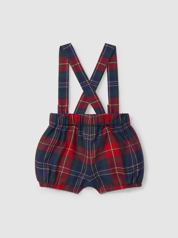 Pantaln Corto con tirantes
