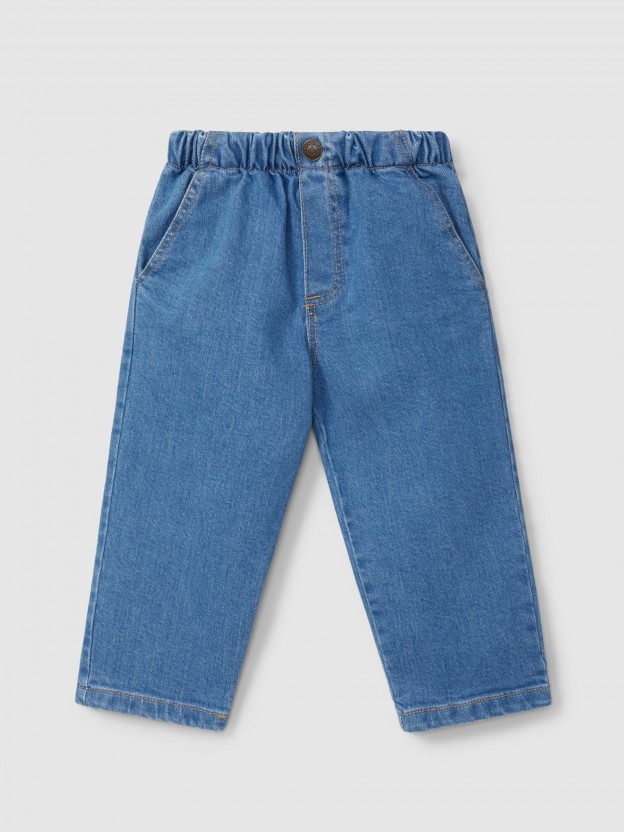 Pantalon en jean  quatre poches