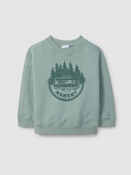 Sweatshirt Live the moment