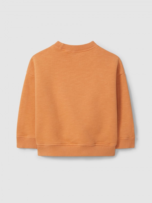 Sweatshirt "Live the moment"