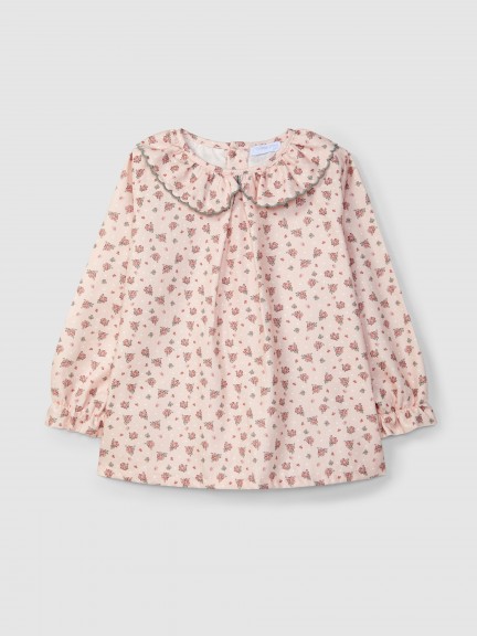 Delicate floral blouse
