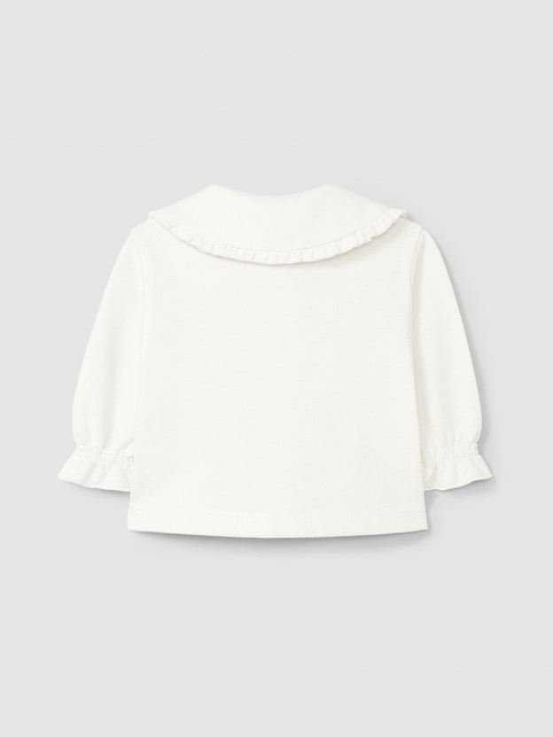 Piqu blouse