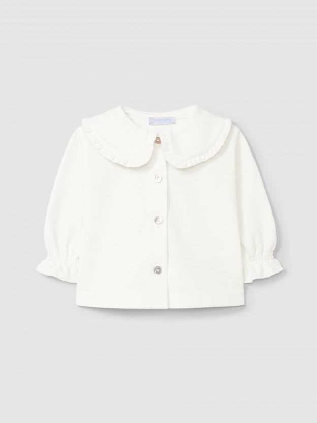 Piqu blouse