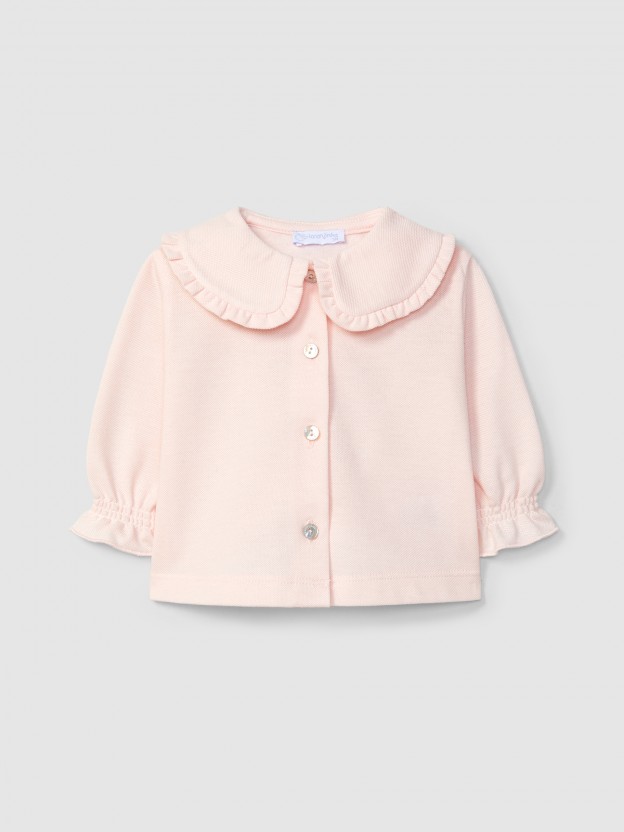 Blouse en piqu