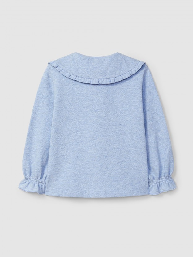 Piqué blouse Piqué blouse