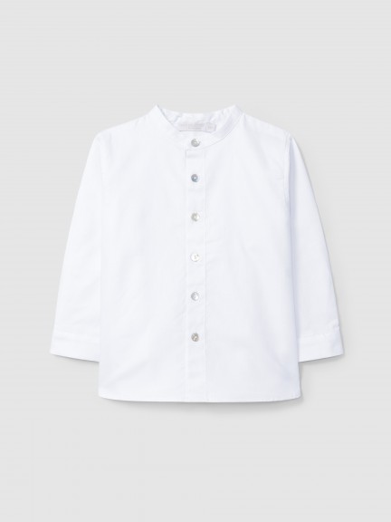 Camisa cuello mao