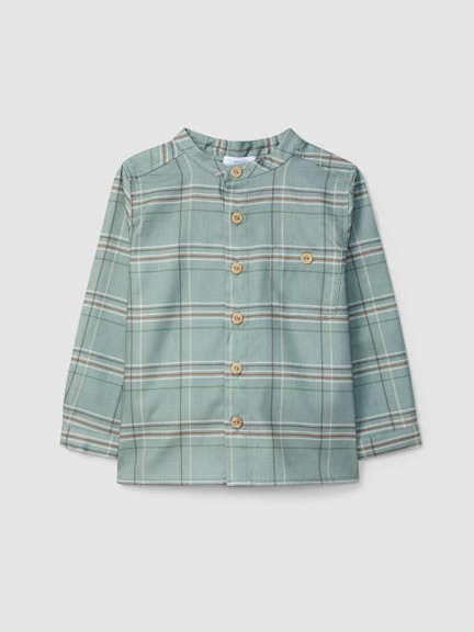 Chemise  carreaux avec poche