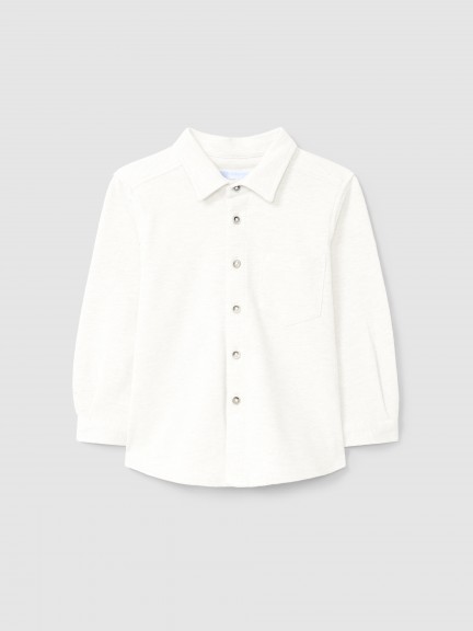 Chemise piqu avec poche