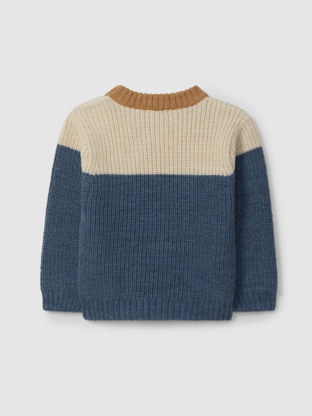 Pull tricot  col rond
