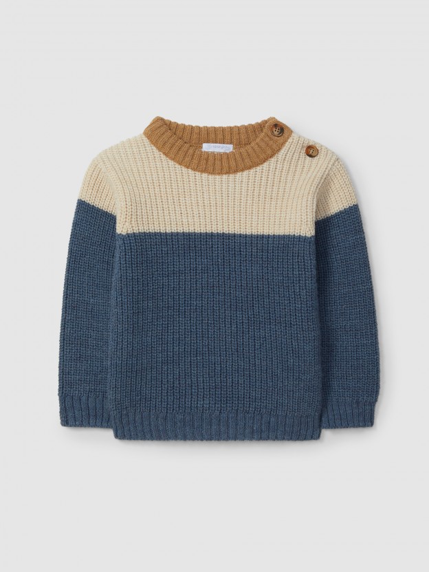 Pull tricot  col rond