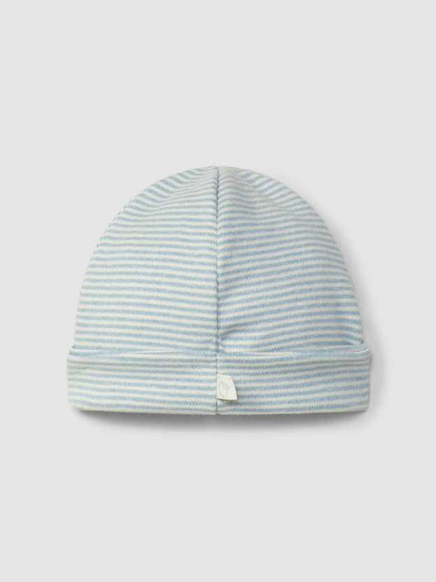 Printed beanie