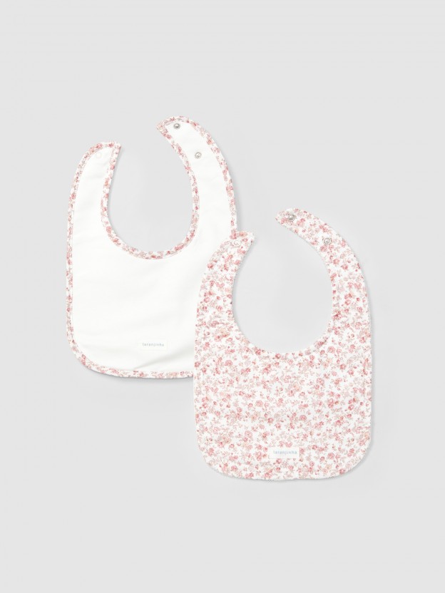 Pack duas babetes estampadas