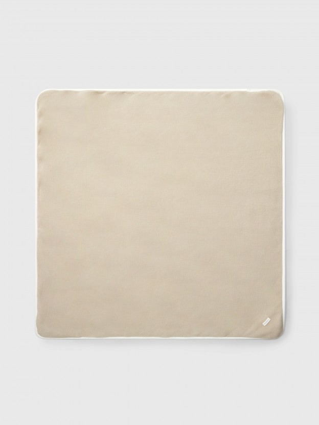 Organic cotton blanket