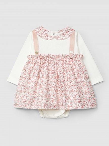 Body-vestido estampado floral