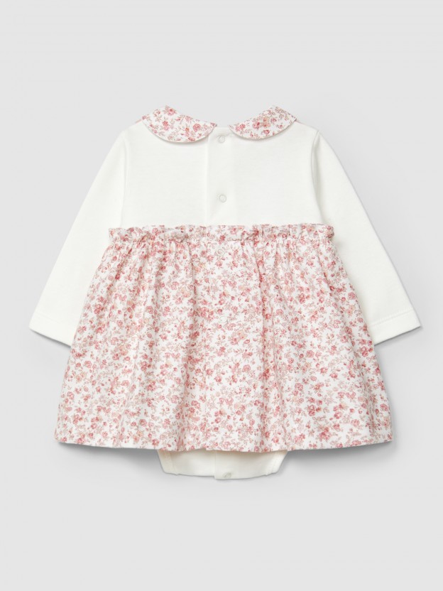 Body-vestido estampado floral