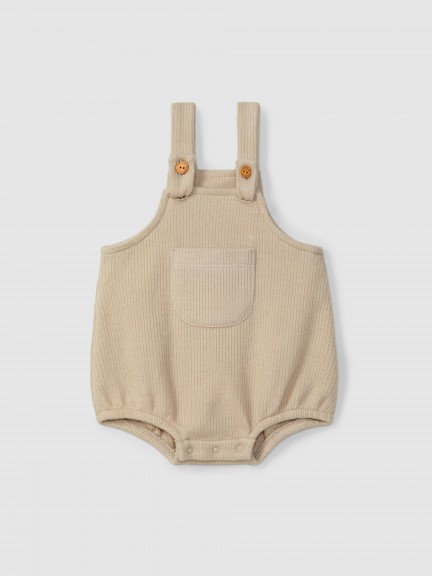 Shortie in organic cotton with pocket
