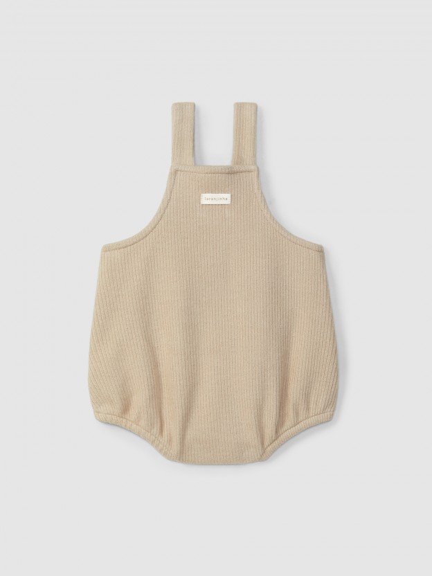 Shortie in organic cotton with pocket