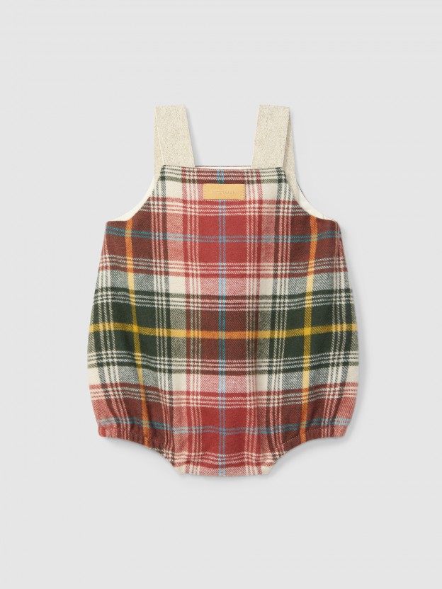 Shortie check in flannel