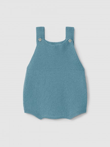 Knitted shortie with straps