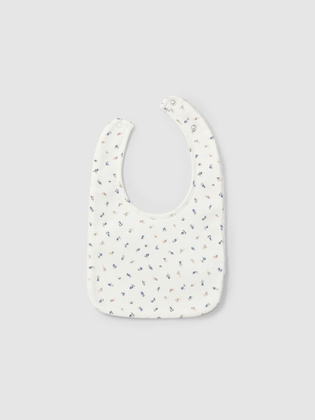 Gift box babygrow e babetes flores delicadas