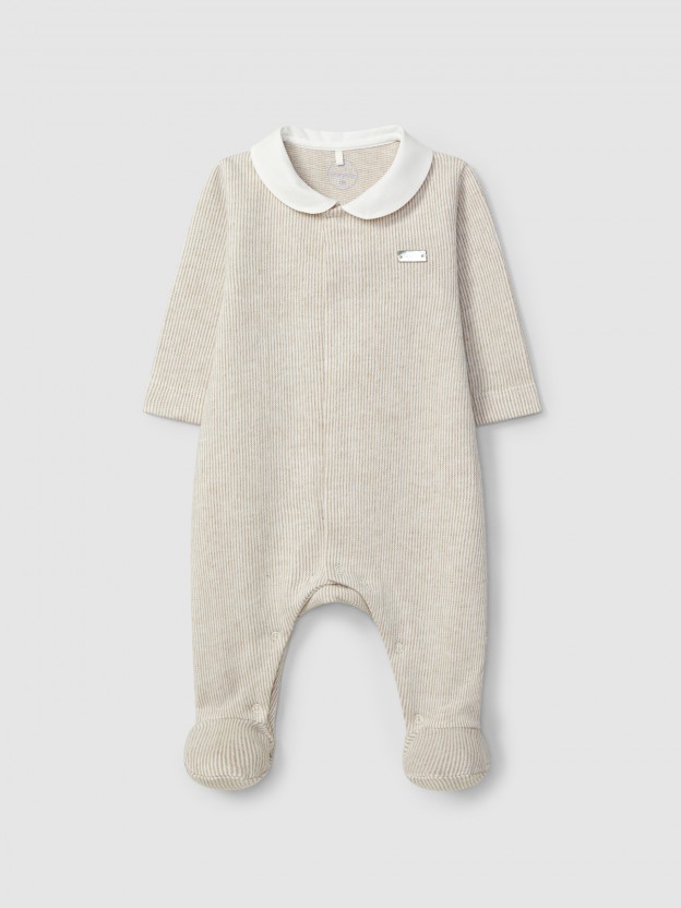 Gift box babygrow, gorro e fralda
