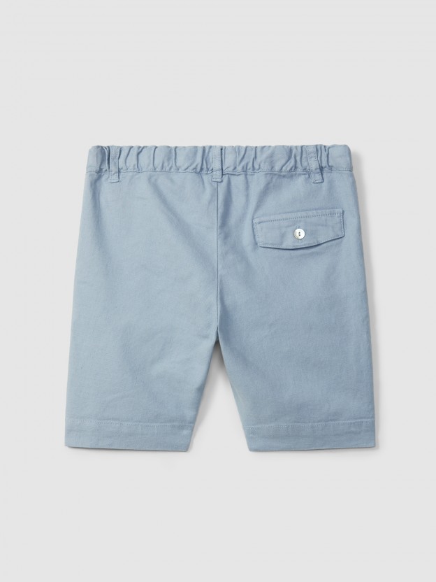 Short en tissu canvas