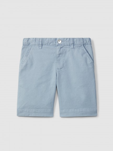 Shorts in canvas fabric