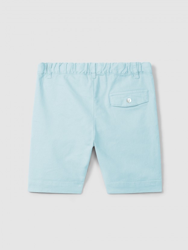Pantaln corto en lona