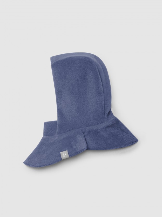 Gorro polar com gola