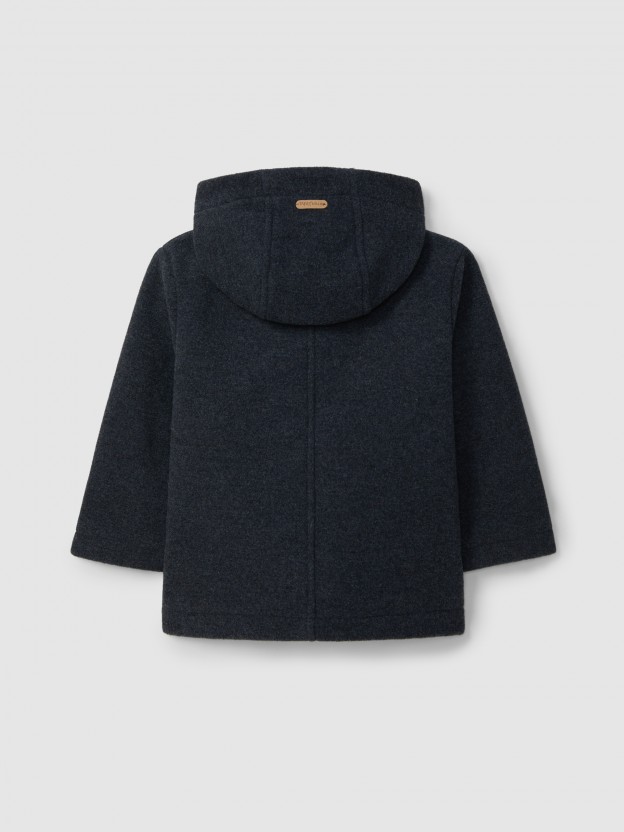 Manteau  capuche et poches