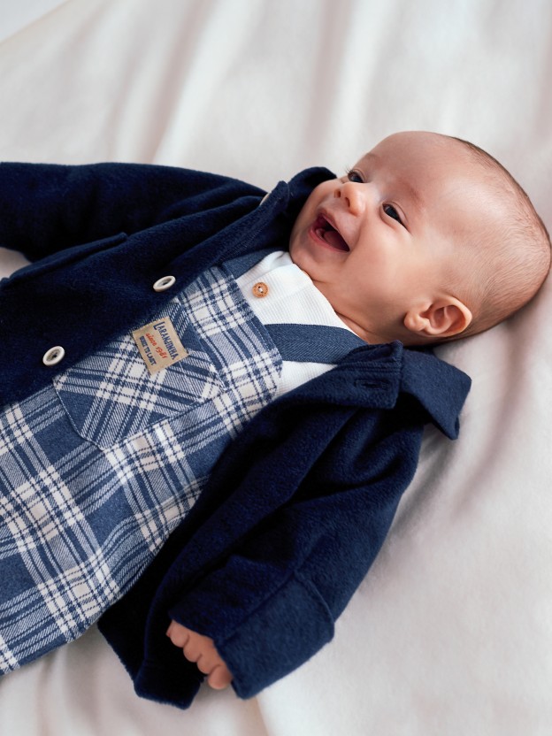 Fleece hooded jacket