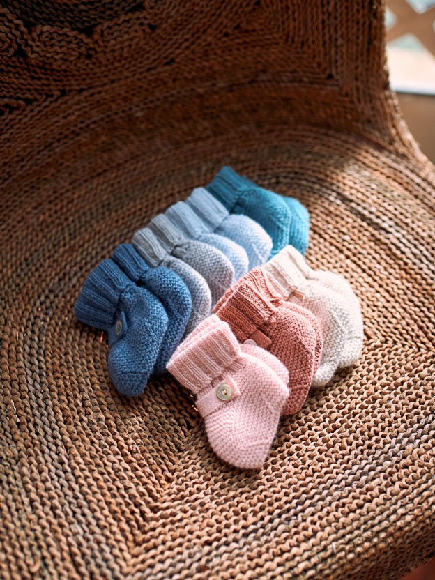 Chaussons tricots