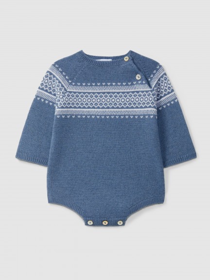 Bombacho tricotado en jacquard